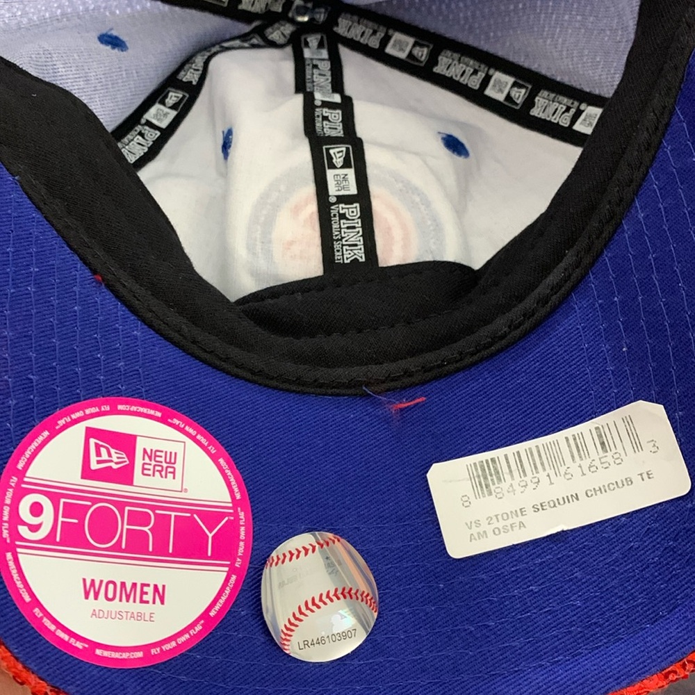 CHICAGO CUBS Victoria's Secret PINK LIMITED EDITION BLING SEQUIN SPARKLE 2TONE - Picture 10 of 15